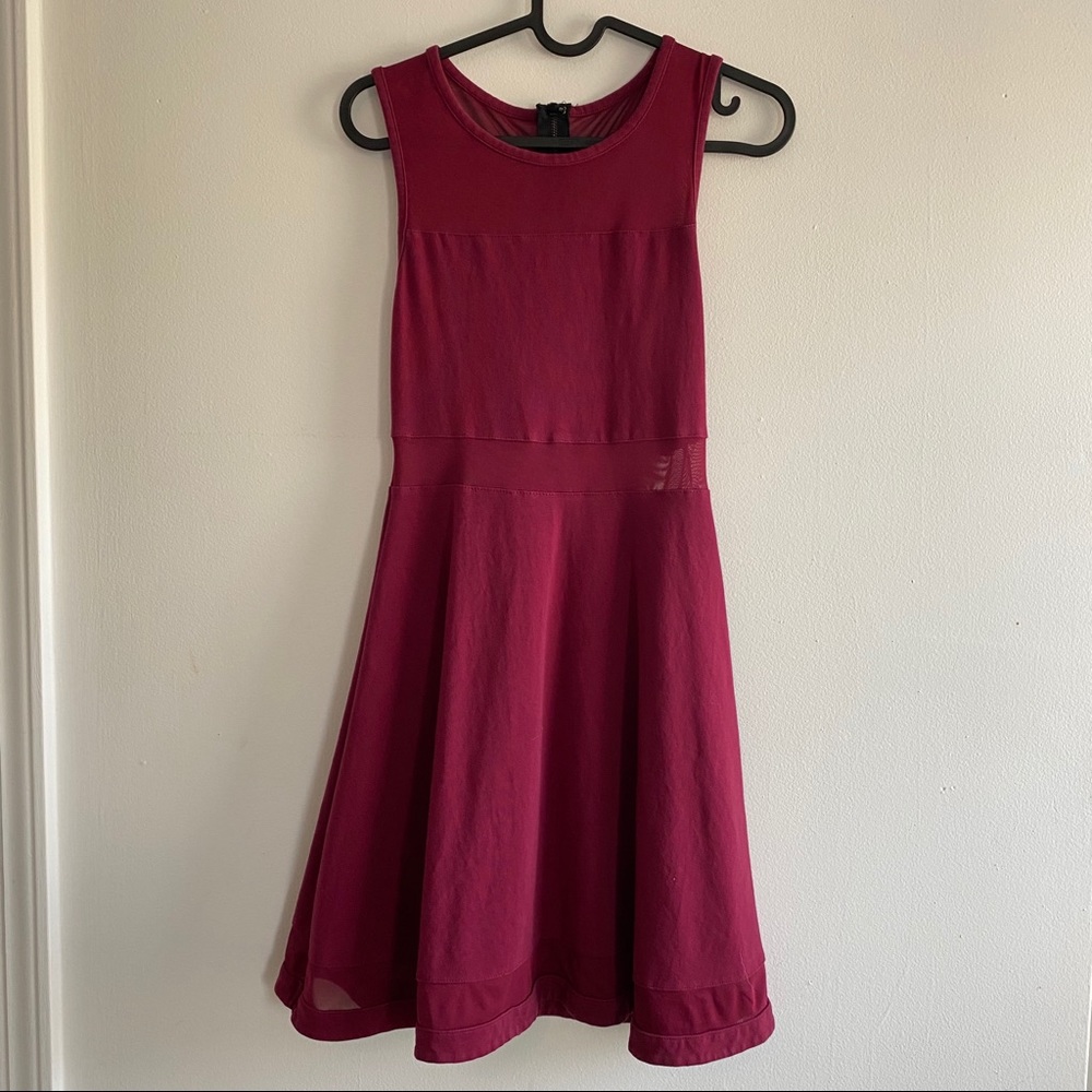 Express Maroon Dress